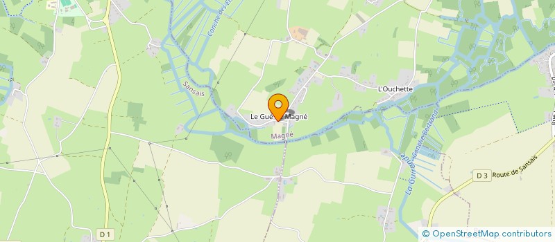 localisation de l'entreprise AQUALYS FRANCE  MAGNE