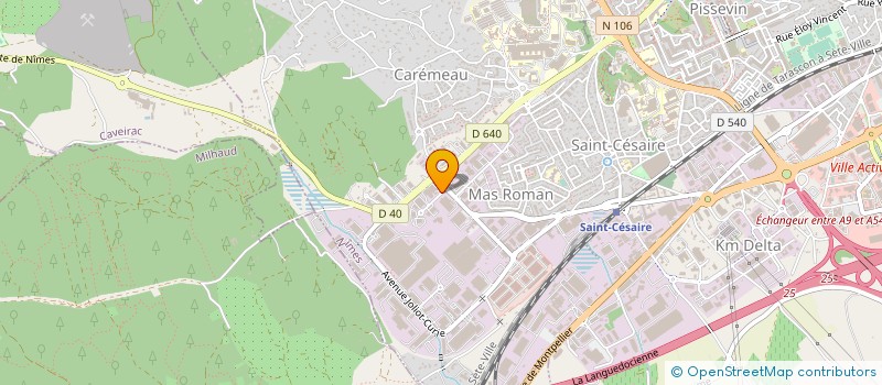 localisation de l'entreprise AQUAMOOVE NIMES à NIMES