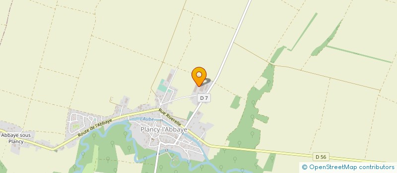 localisation de l'entreprise AQUANALYSE LABORATOIRE  PLANCY-L'ABBAYE