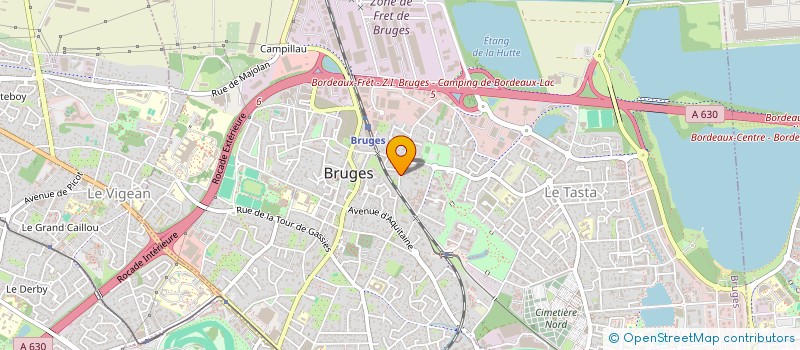 localisation de l'entreprise AQUANAUTES AUTONOMES ASSOCIES à BRUGES