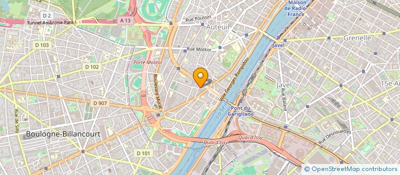 localisation de l'entreprise AQUANET EXPRESS  PARIS