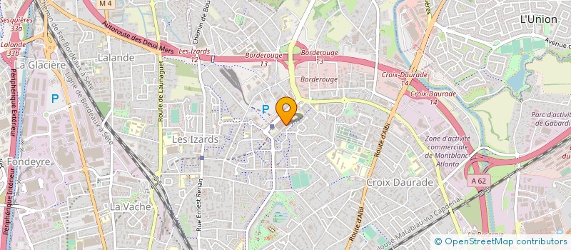 localisation de l'entreprise AQUAPHYLE à TOULOUSE