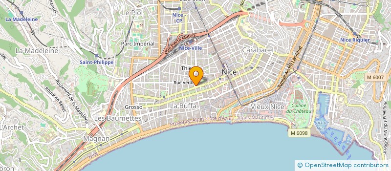 localisation de l'entreprise AQUAPHYSIA à NICE