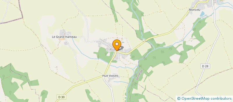 localisation de l'entreprise AQUAPONIE FRANCE  ROMAIN