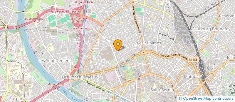 localisation de l'entreprise AQUAPOOL à MONTPELLIER