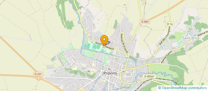 localisation de l'entreprise AQUAPROVINOIS.COM  PROVINS