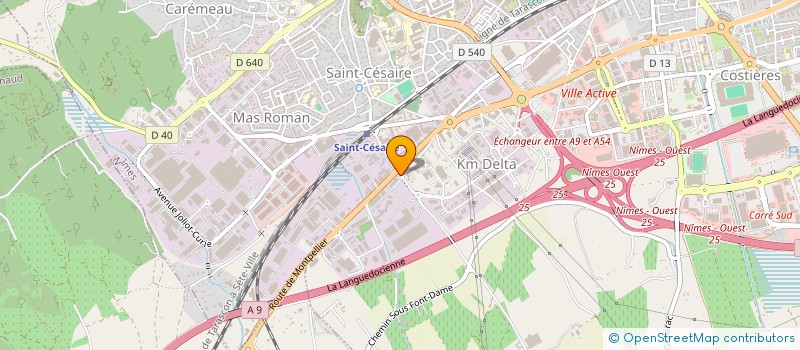 localisation de l'entreprise AQUAPUR à NIMES