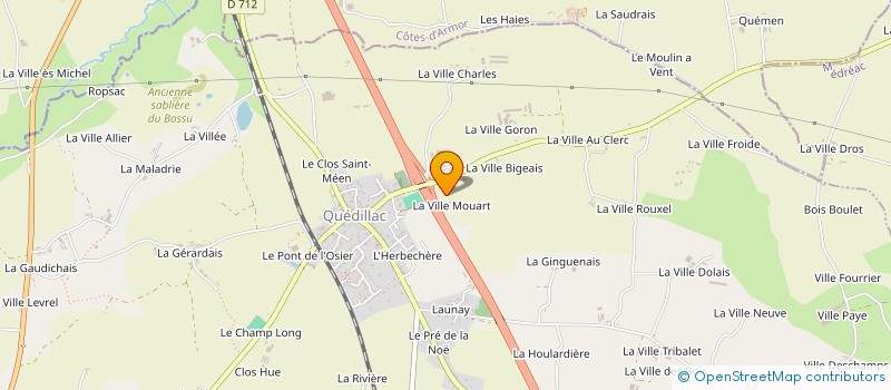 localisation de l'entreprise AQUARANA à QUEDILLAC
