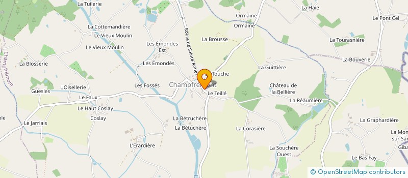 localisation de l'entreprise AQUAREL'COIFFURE  SAINT-PIERRE-DES-NIDS