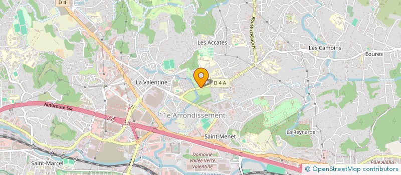 localisation de l'entreprise AQUARELLA ESPACE MUSICAL DES ACCATES à MARSEILLE