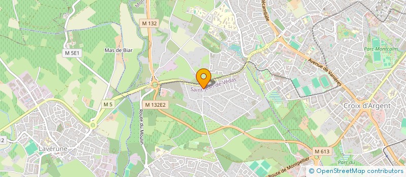 localisation de l'entreprise AQUARELLAE  SAINT-JEAN-DE-VEDAS