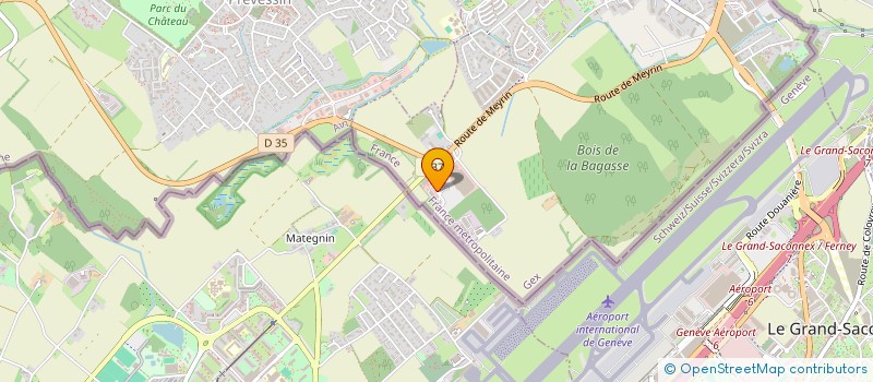 localisation de l'entreprise AQUARELLE CONCEPT  CHEVRY