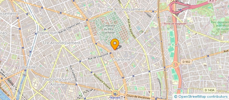 localisation de l'entreprise AQUARELLES ET RENOVATIONS  PARIS