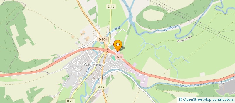 localisation de l'entreprise AQUARENO  VOID-VACON