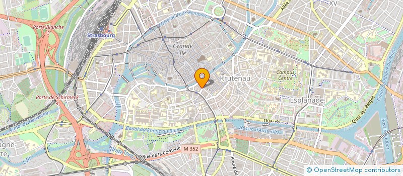 localisation de l'entreprise AQUAREST à STRASBOURG