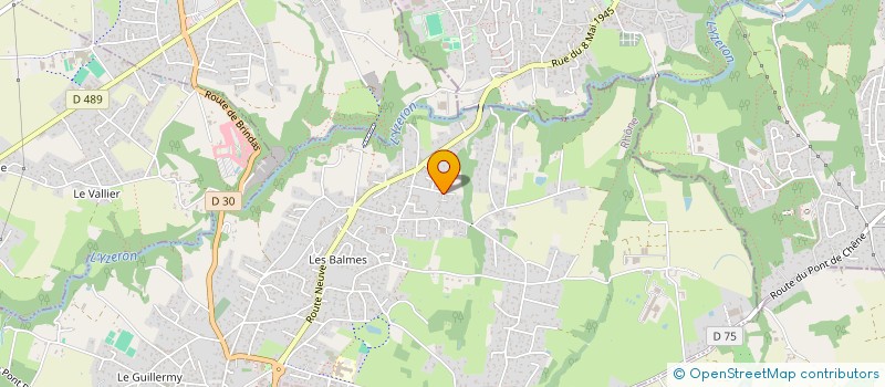 localisation de l'entreprise AQUARIA  SAINT-CYR-AU-MONT-D'OR