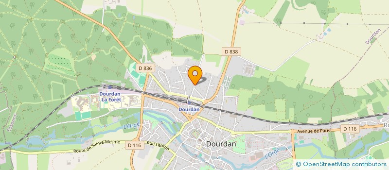 localisation de l'entreprise AQUARIHOME à DOURDAN