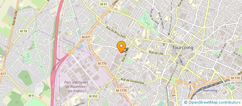localisation de l'entreprise AQUARIOPHILIE DU SUR MESURE à TOURCOING