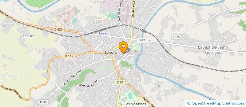 localisation de l'entreprise AQUARIUM BIJOUTERIE  LAVAUR