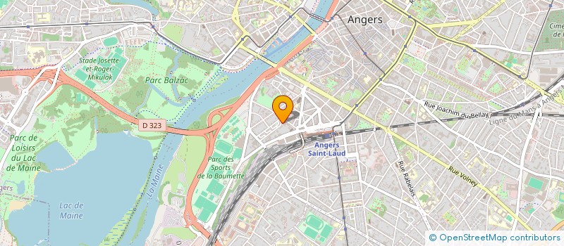 localisation de l'entreprise AQUARIUM SERVICES ASSOCIATION à ANGERS