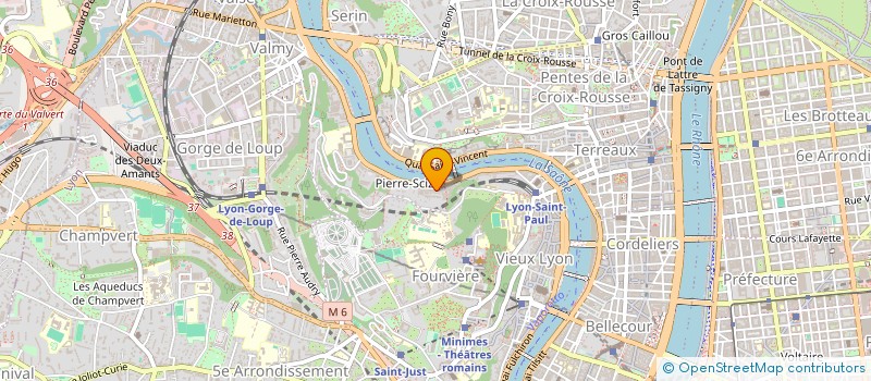 localisation de l'entreprise AQUARIUS à LYON