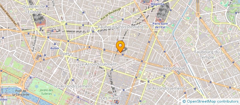 localisation de l'entreprise AQUARIUS  PARIS