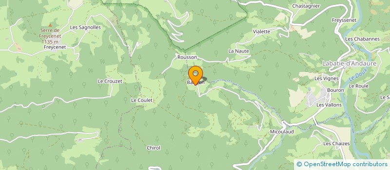 localisation de l'entreprise AQUARIUS ENERGIES  DESAIGNES