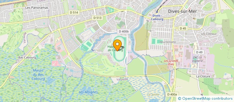 localisation de l'entreprise AQUARIUS PRIVATE SERVICE  CABOURG