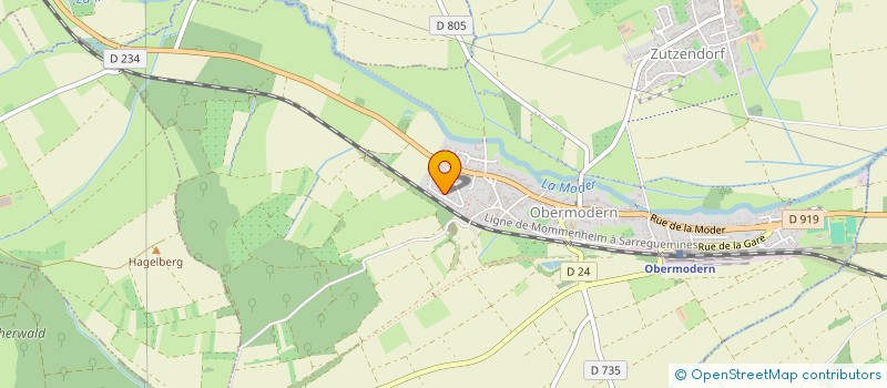 localisation de l'entreprise AQUARIUS RIVER SERVICES  OBERMODERN-ZUTZENDORF