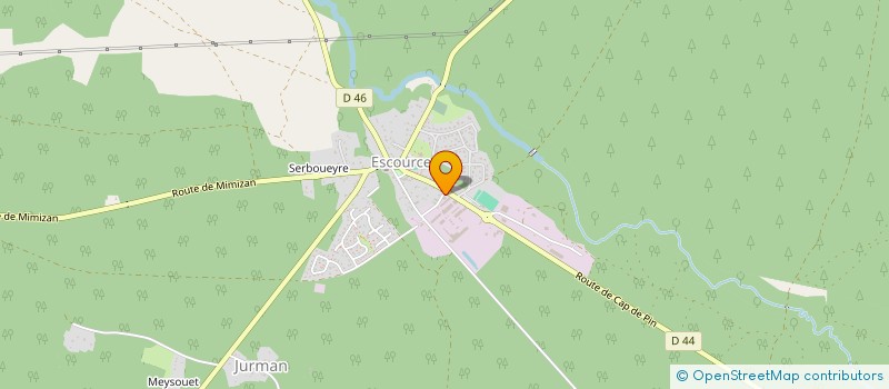 localisation de l'entreprise AQUASANTELAND  ESCOURCE