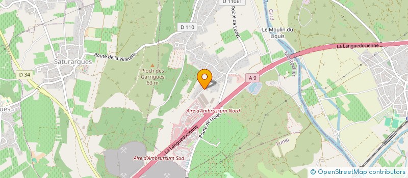 localisation de l'entreprise AQUASOL'AIR  VILLETELLE