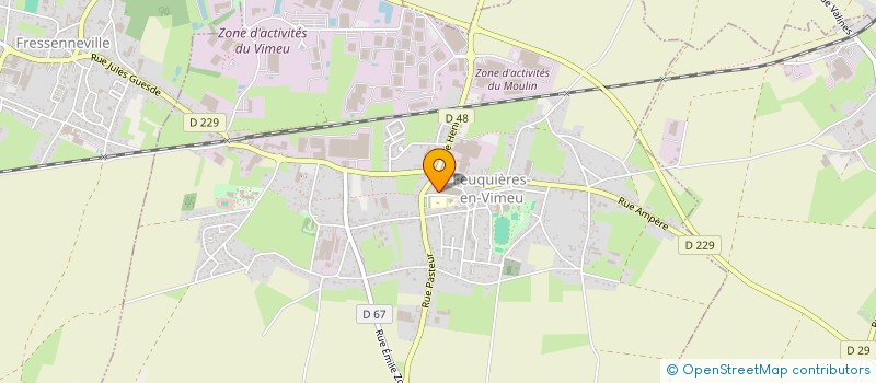 localisation de l'entreprise AQUASOM  FEUQUIERES-EN-VIMEU