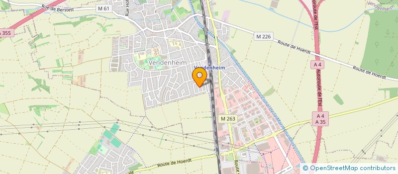 localisation de l'entreprise AQUASPHERE  VENDENHEIM