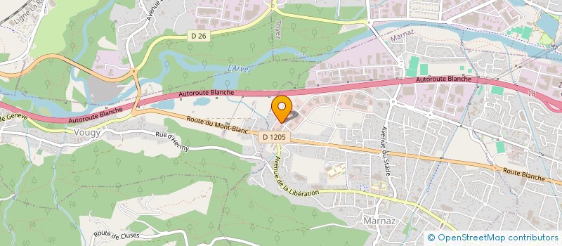 localisation de l'entreprise AQUASPORT ET SANTE  MARNAZ