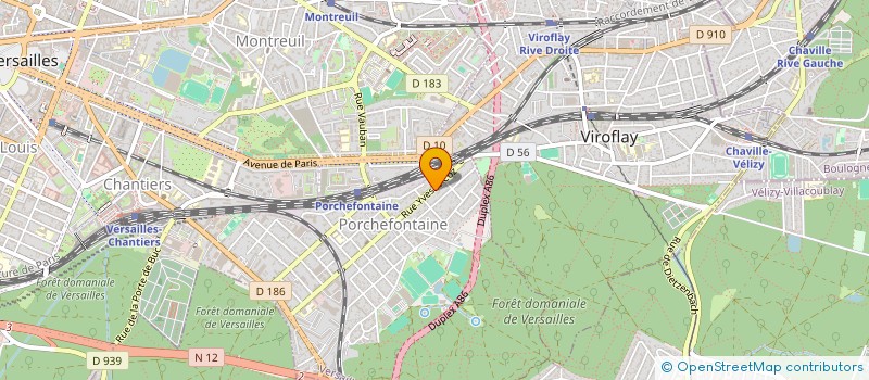 localisation de l'entreprise AQUASTABLE à VERSAILLES