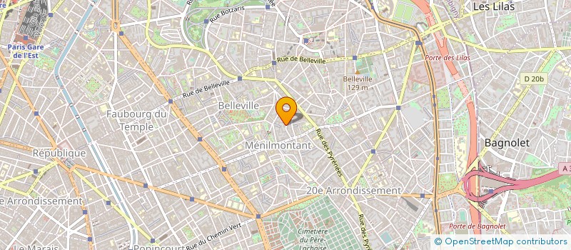 localisation de l'entreprise AQUASTAMP  PARIS