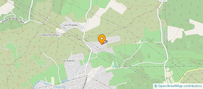 localisation de l'entreprise AQUASUD PROVENCE à PELISSANNE