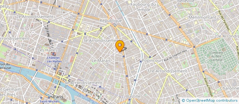 localisation de l'entreprise AQUASUN à PARIS