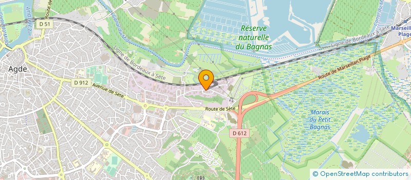 localisation de l'entreprise AQUATEC à AGDE