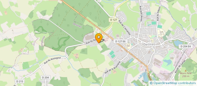 localisation de l'entreprise AQUATEC  LONGFOSSE