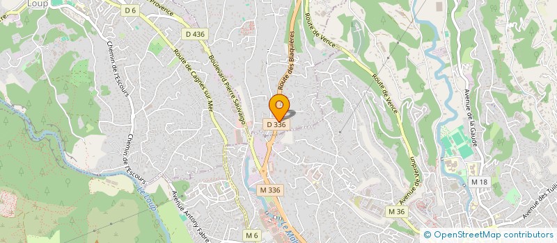 localisation de l'entreprise AQUATEMIS à SAINT-PAUL-DE-VENCE