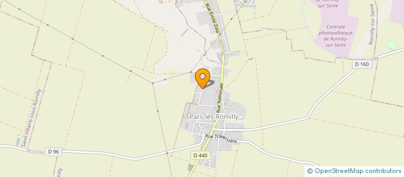 localisation de l'entreprise AQUATHERM SOLUTIONS  PARS-LES-ROMILLY