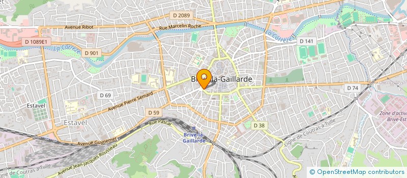 localisation de l'entreprise AQUATIC SHARK à BRIVE-LA-GAILLARDE
