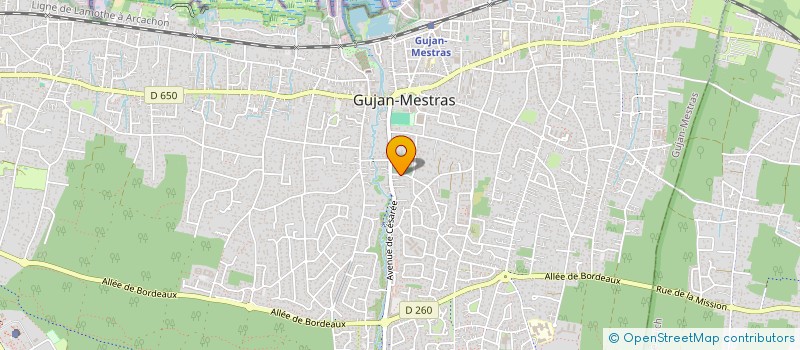localisation de l'entreprise AQUATILIS à GUJAN MESTRAS
