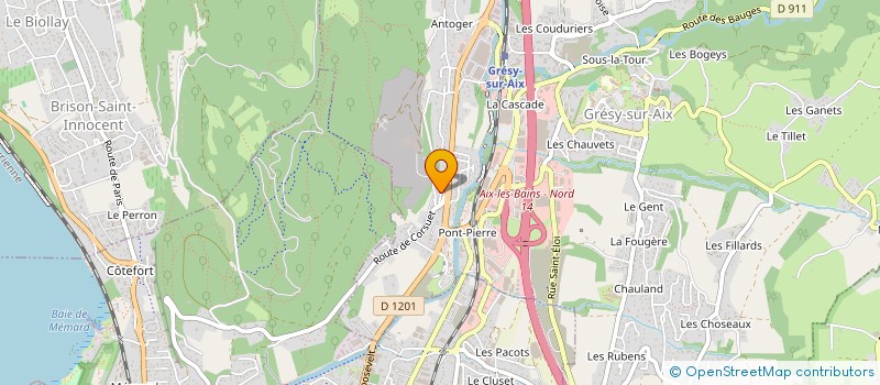 localisation de l'entreprise AQUATRE  GRESY-SUR-AIX