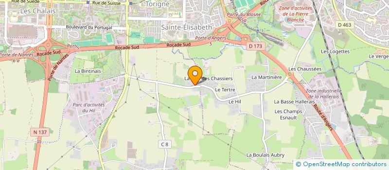 localisation de l'entreprise AQUATREDAN à NOYAL-CHATILLON-SUR-SEICHE