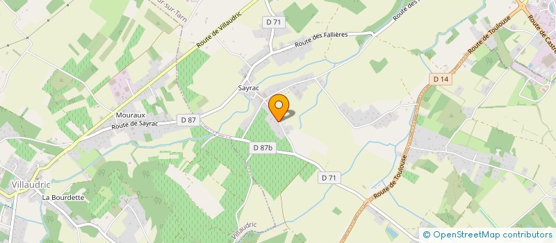 localisation de l'entreprise AQUATREJ  VILLEMUR-SUR-TARN