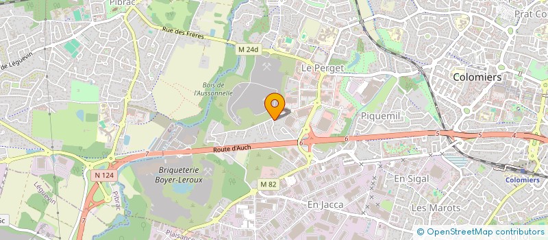 localisation de l'entreprise AQUAVALOR à COLOMIERS