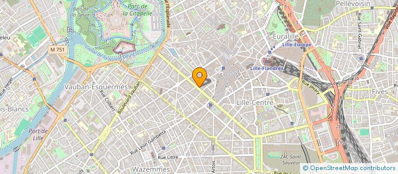 localisation de l'entreprise AQUAVERDE  LILLE