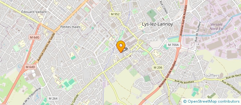 localisation de l'entreprise AQUAVERRE  HEM